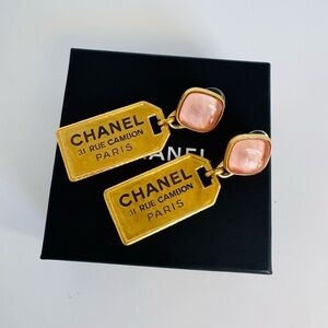 Authentic CHANEL Rue Cambon Earrings